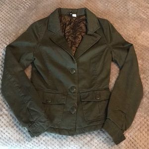 Army green jacket